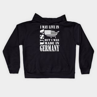 USA and Germany Kids Hoodie